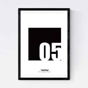 TYPOGRAPHYS POSTER T0015-05（A4）
