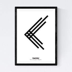 TYPOGRAPHYS POSTER T0087（A4）