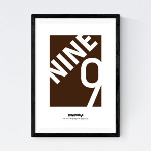 TYPOGRAPHYS POSTER T0074-BR（A4）