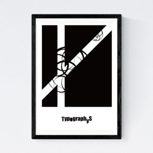 TYPOGRAPHYS POSTER T0082（A4）