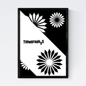 TYPOGRAPHYS POSTER T0073（A4）