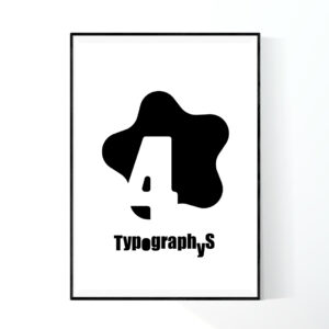 TYPOGRAPHYS POSTER T0019-4（A1）