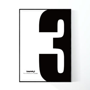 TYPOGRAPHYS POSTER T0003-3（A0）