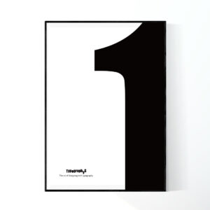 TYPOGRAPHYS POSTER T0003-1（A0）