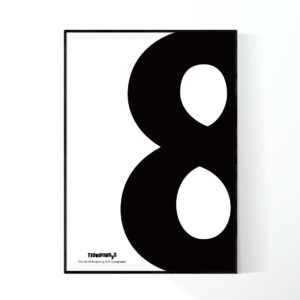 TYPOGRAPHYS POSTER T0003-8（A0）