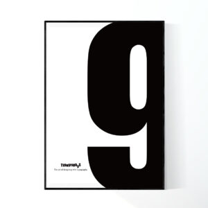 TYPOGRAPHYS POSTER T0003-9（A0）