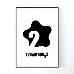 TYPOGRAPHYS POSTER T0019-2（A1）