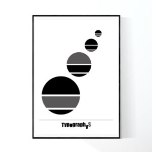 TYPOGRAPHYS POSTER T0029-GR（A1）