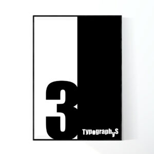 TYPOGRAPHYS POSTER T0030-03（A1）