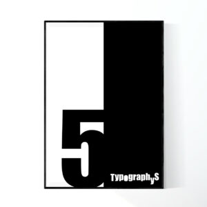 TYPOGRAPHYS POSTER T0030-05（A1）