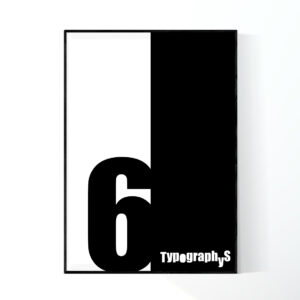 TYPOGRAPHYS POSTER T0030-06（A1）