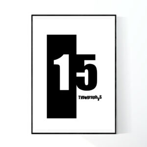 TYPOGRAPHYS POSTER T0016-15（A1）