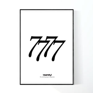 TYPOGRAPHYS POSTER T0009-7777（A1）