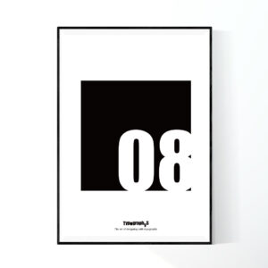 TYPOGRAPHYS POSTER T0015-08（A1）