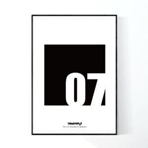 TYPOGRAPHYS POSTER T0015-07（A1）