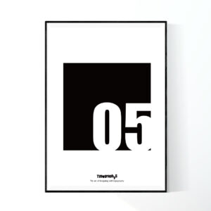 TYPOGRAPHYS POSTER T0015-05（A1）