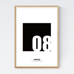 TYPOGRAPHYS POSTER T0015-08（A2）