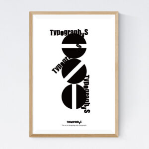 TYPOGRAPHYS POSTER T0014-TG（A2）