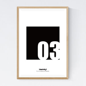 TYPOGRAPHYS POSTER T0015-03（A2）