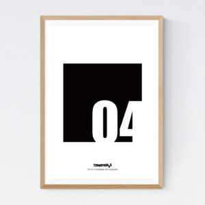 TYPOGRAPHYS POSTER T0015-04（A2）