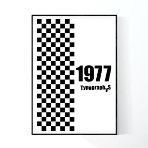 TYPOGRAPHYS POSTER T0001-1977（A1）