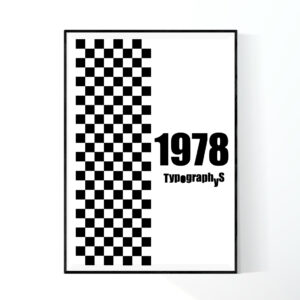TYPOGRAPHYS POSTER T0001-1978（A1）