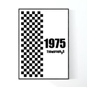 TYPOGRAPHYS POSTER T0001-1975（A1）