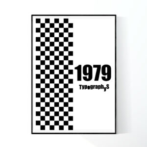 TYPOGRAPHYS POSTER T0001-1979（A1）