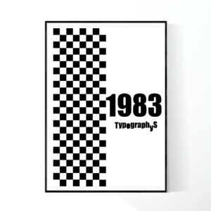 TYPOGRAPHYS POSTER T0001-1983（A1）