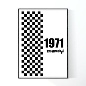 TYPOGRAPHYS POSTER T0001-1971(A0)